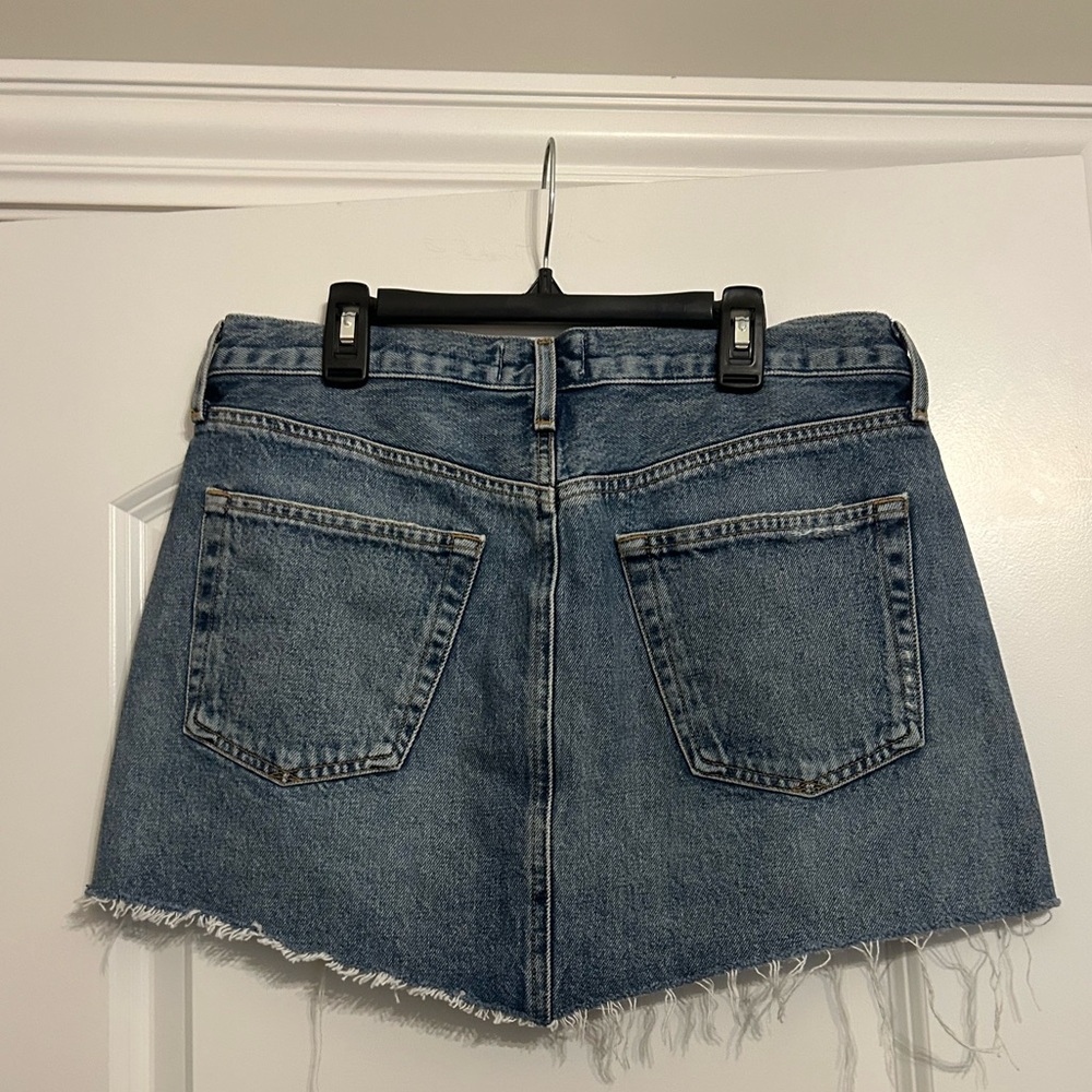 AGOLDE Parker Angled Hem Skirt - Picture 6 of 6